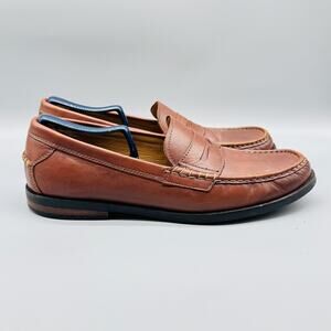 Cole Haan Shoes Mens 11.5 Brown Leather Pinch Maine Classic Loafers Slip On